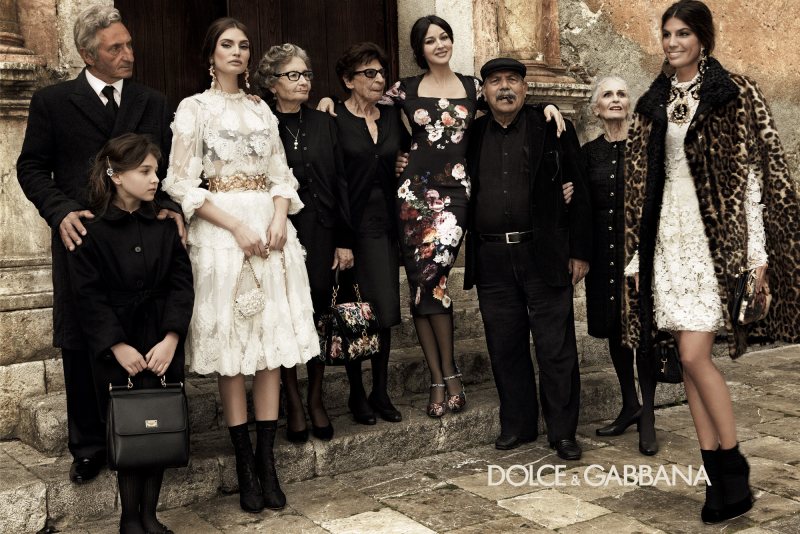 La Famiglia di Dolce & Gabbana F/W 12/13