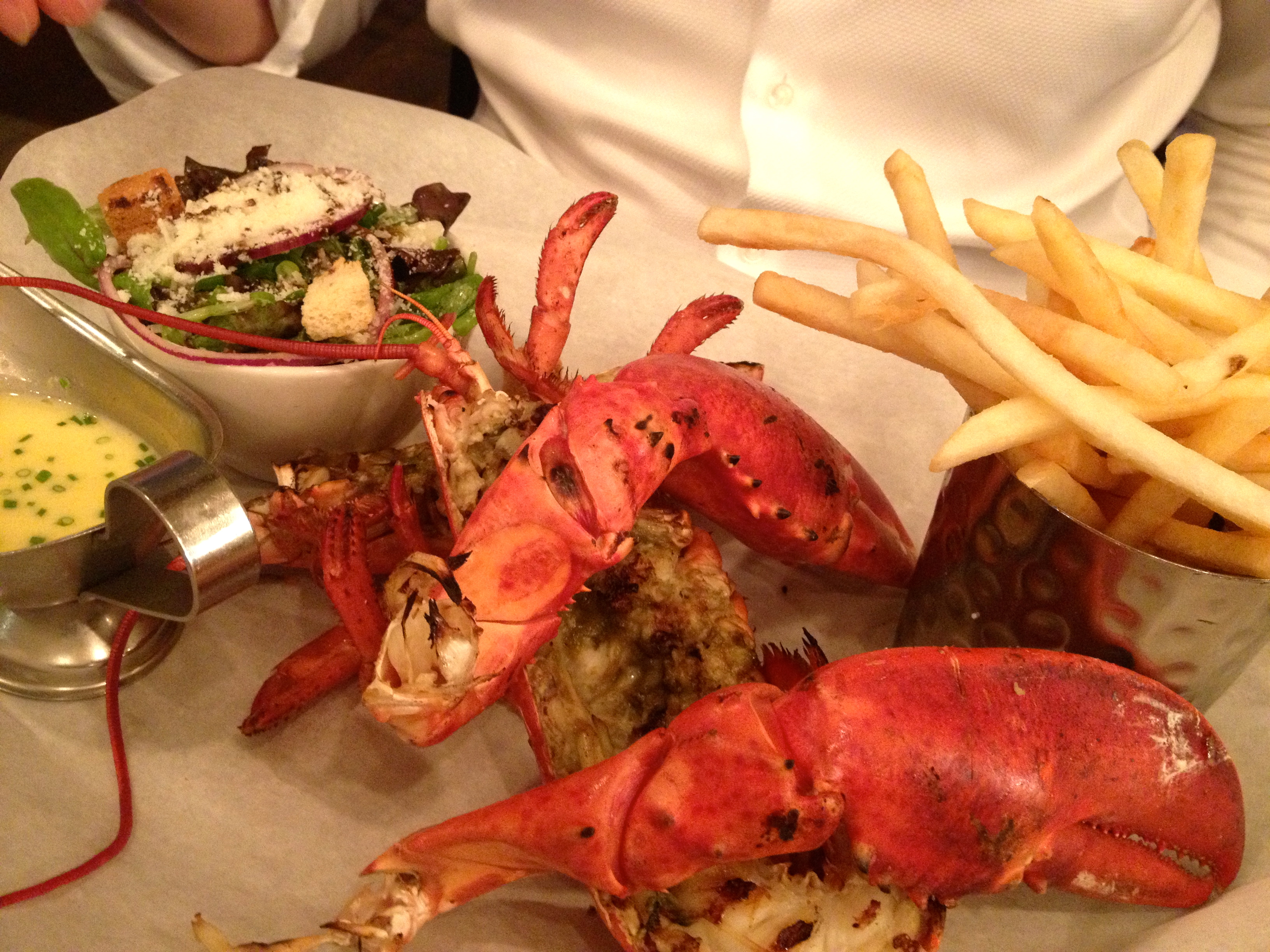 Fast Lobster Food at Burger and Lobster, Soho La Pulcinella